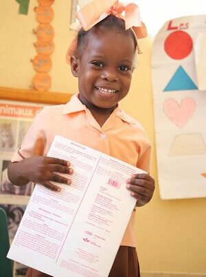 Child in haiti