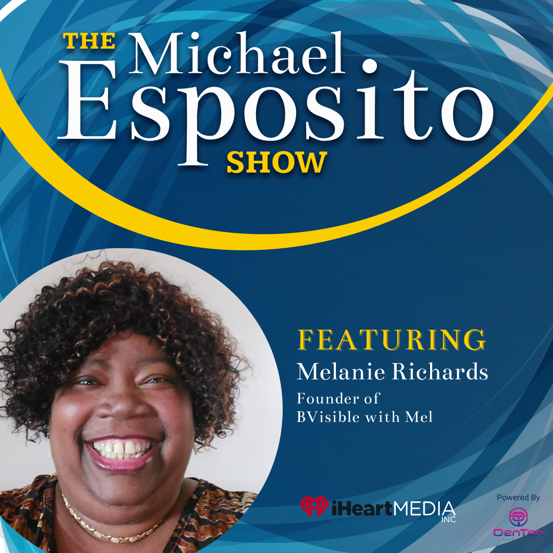 The michael esposito show podcast graphic - melanie richards