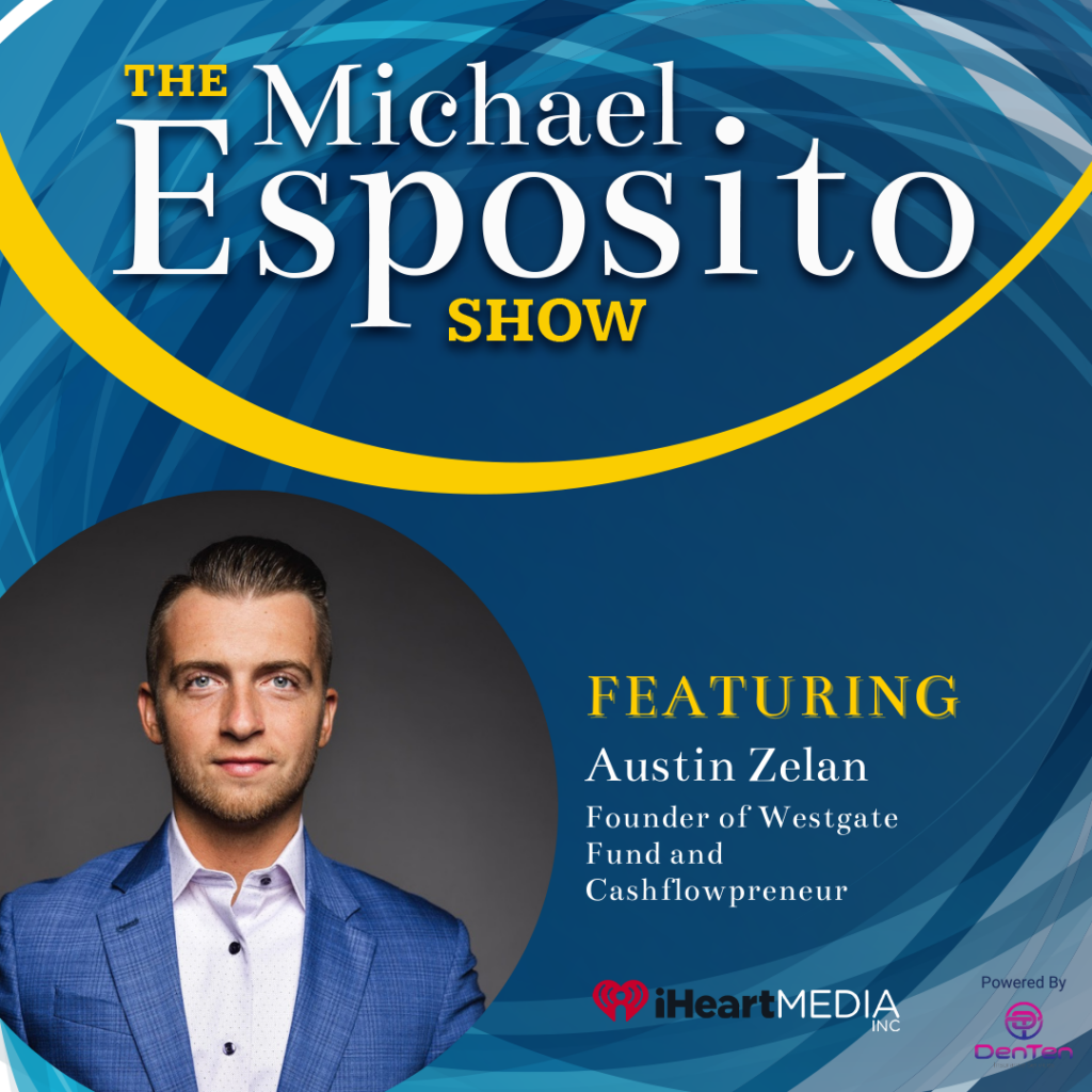 austin zelan podcast episode graphic for the michael esposito show