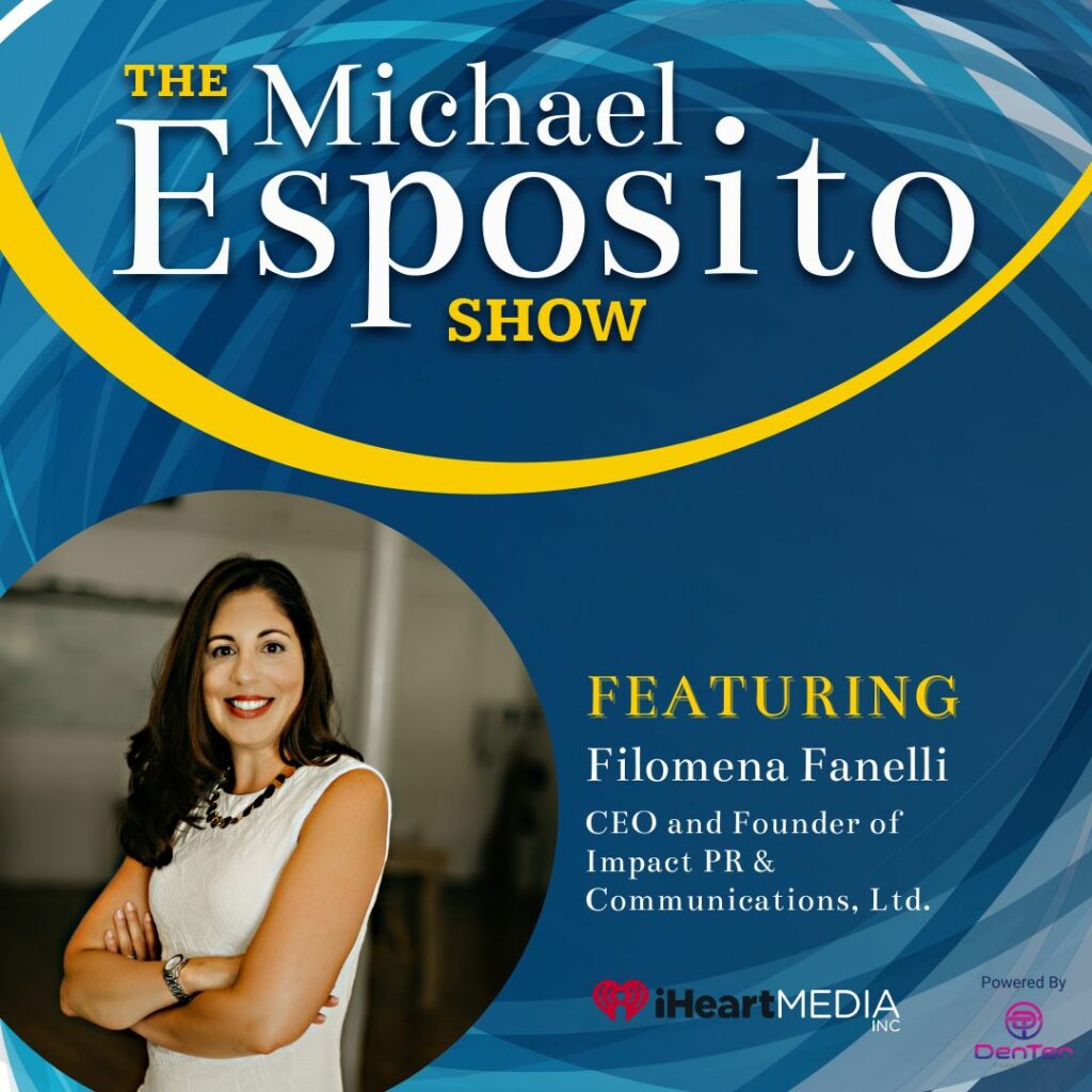 michael esposito show podcast guest graphic filomena fanelli