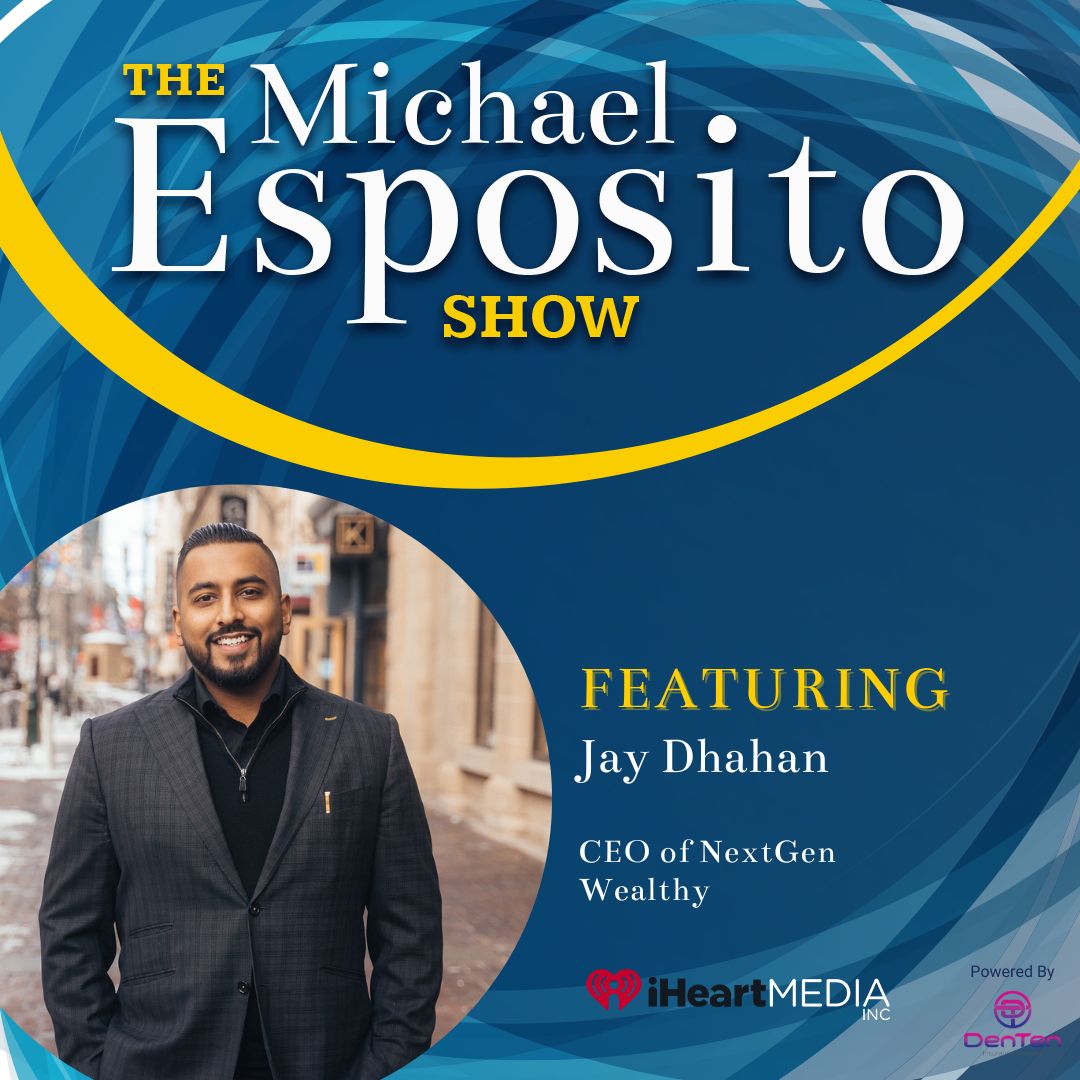 the michael esposito leadership business podcast graphic jay dhahan