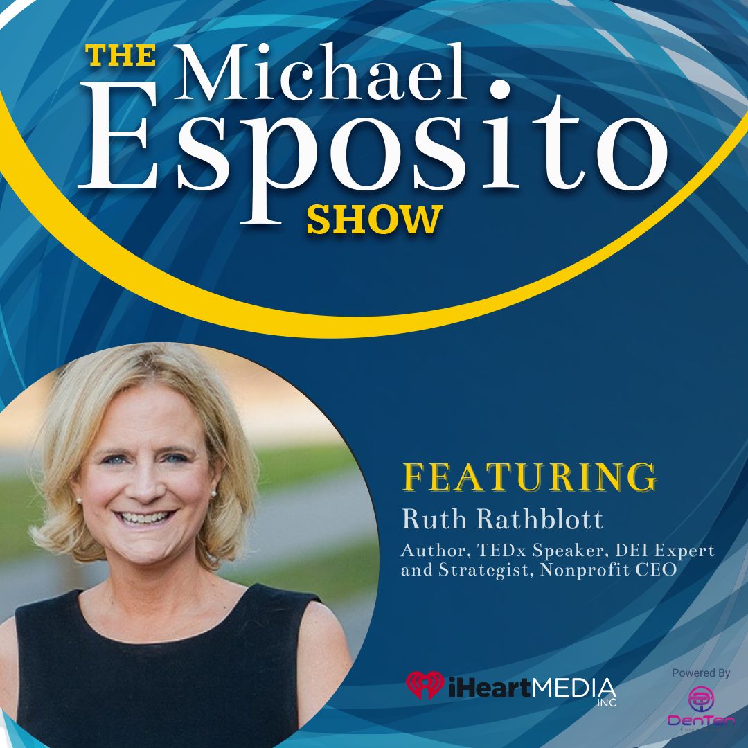 Ruth Rathblott podcast guest Michael Esposito Show episode graphic