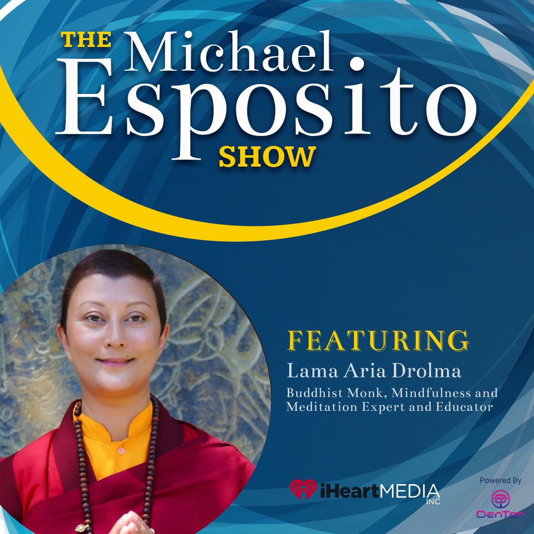 Lama Aria Draolma podcast guest Michael Esposito Show episode graphic