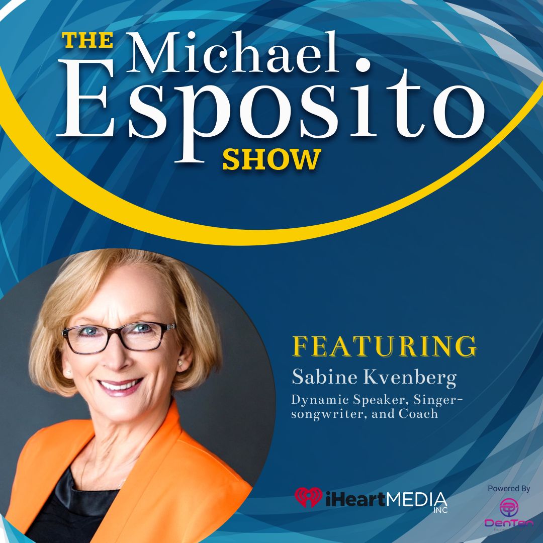 Sabine Kvenberg podcast guest Michael Esposito Show episode graphic